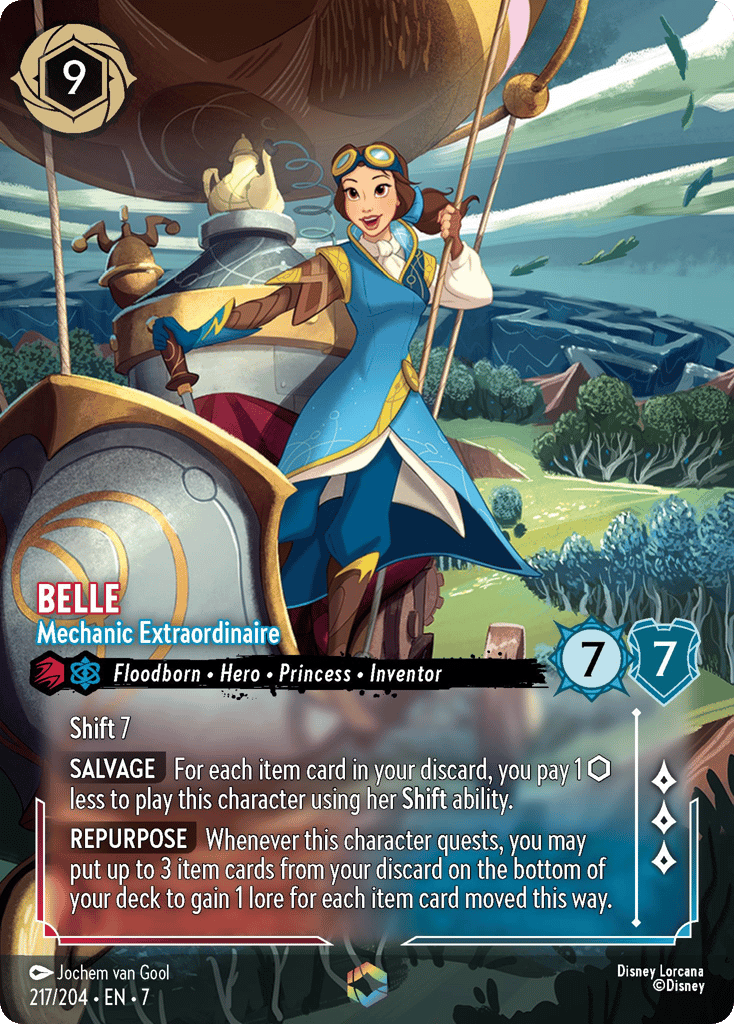 Belle - Mechanic Extraordinaire — Archazia's Island