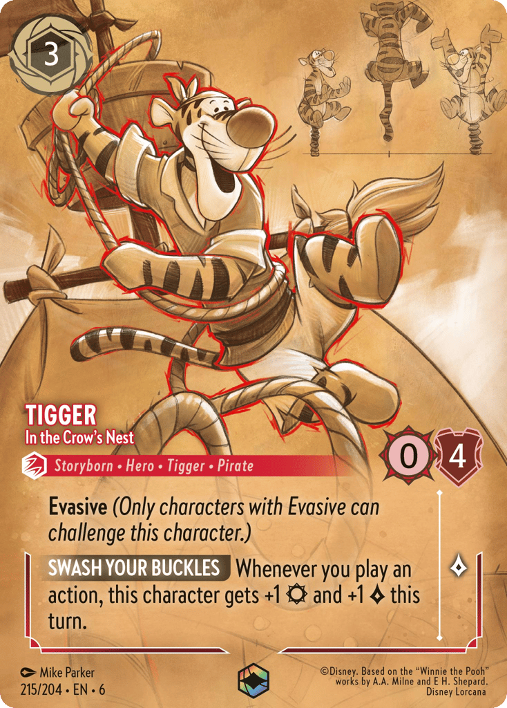 Tigger - In the Crow's Nest — Azurite Sea