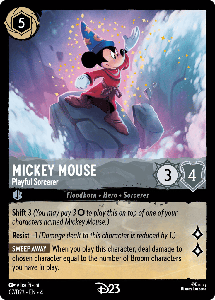 Mickey Mouse - Playful Sorcerer — D23 Collection 2024