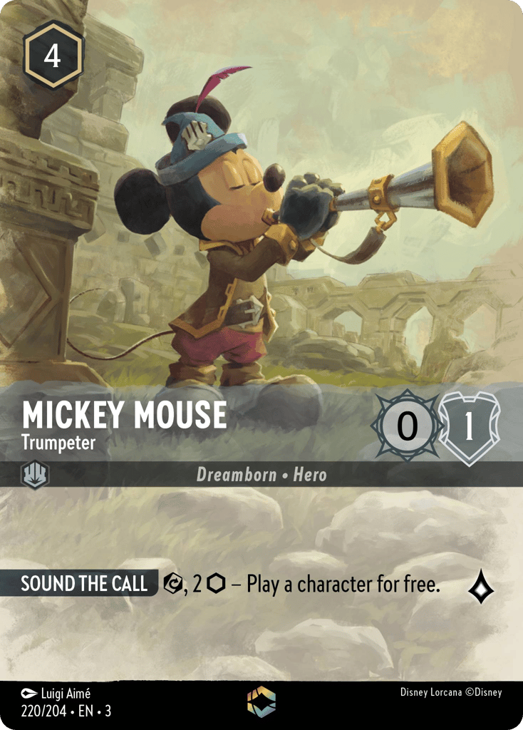 Mickey Mouse - Trumpeter — Into the Inklands