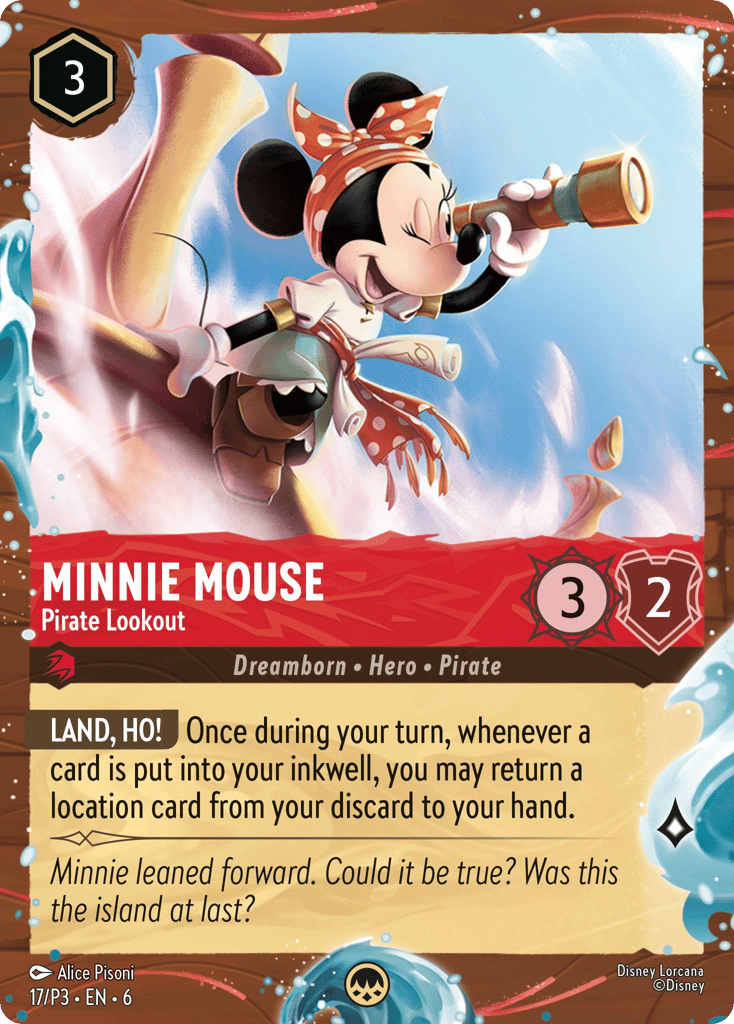 Minnie Mouse - Pirate Lookout — Promo Expansion 3