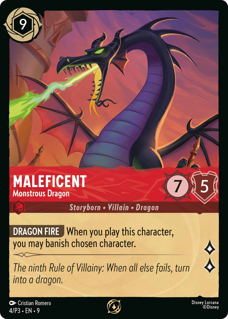 Maleficent - Monstrous Dragon — Promo Expansion 3