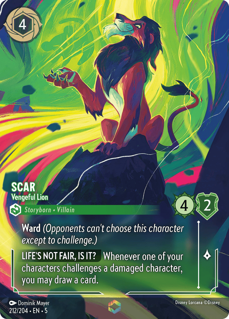 Scar - Vengeful Lion — Shimmering Skies