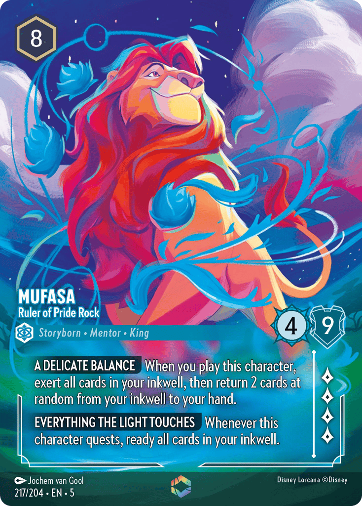 Mufasa - Ruler of Pride Rock — Shimmering Skies