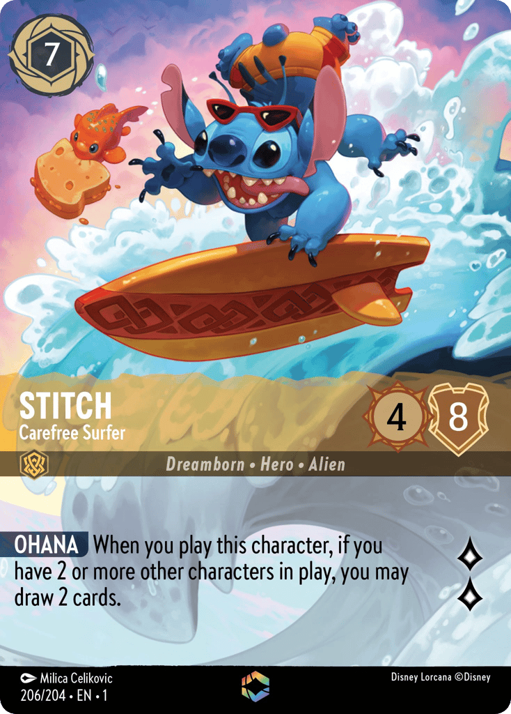 Stitch - Carefree Surfer — The First Chapter