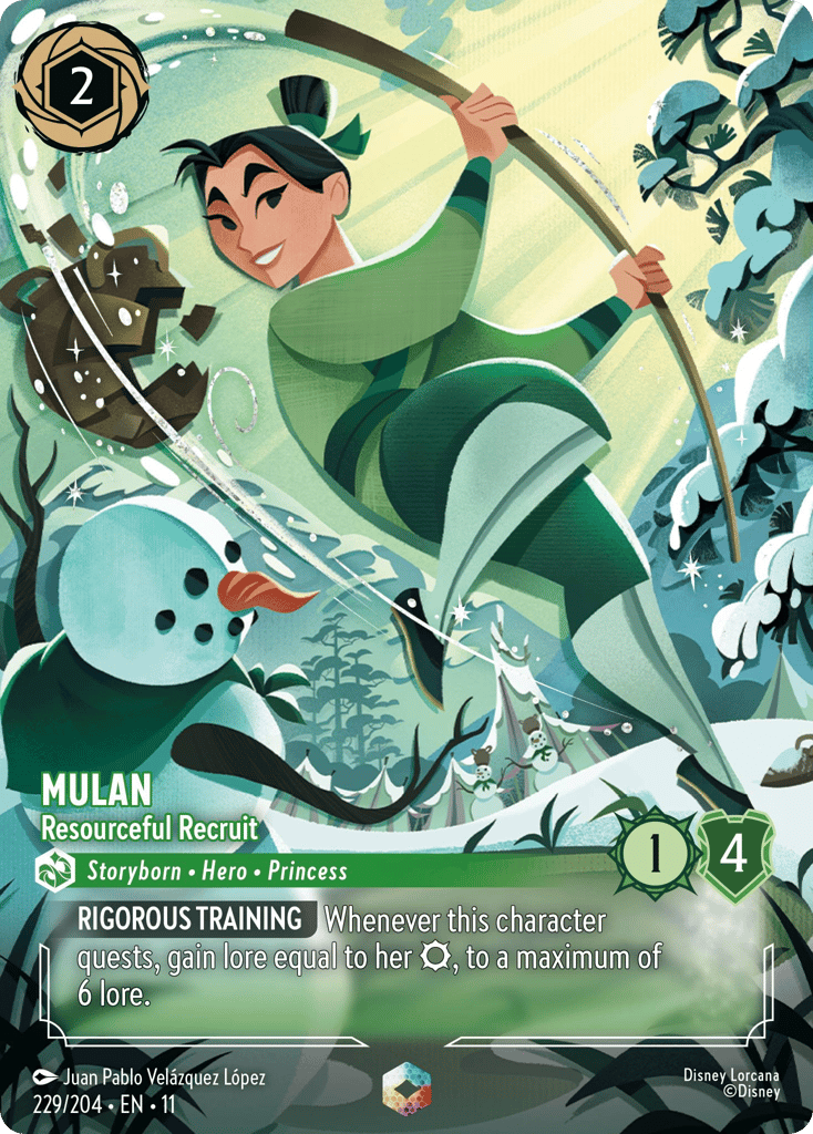 Mulan - Resourceful Recruit — Winterspell