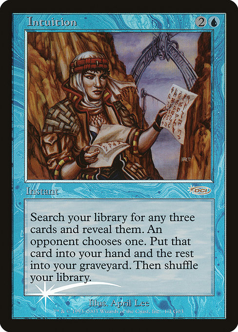 Intuition [Foil] — Judge Gift Cards 2003