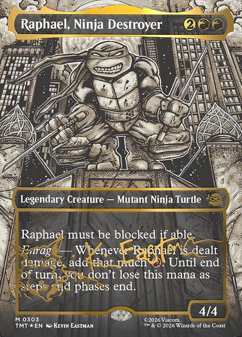 Raphael, Ninja Destroyer [Foil] — Teenage Mutant Ninja Turtles