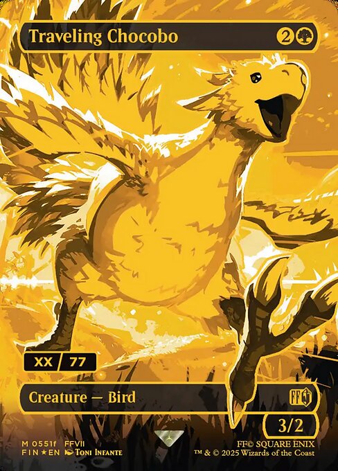 Traveling Chocobo [Foil] — Final Fantasy