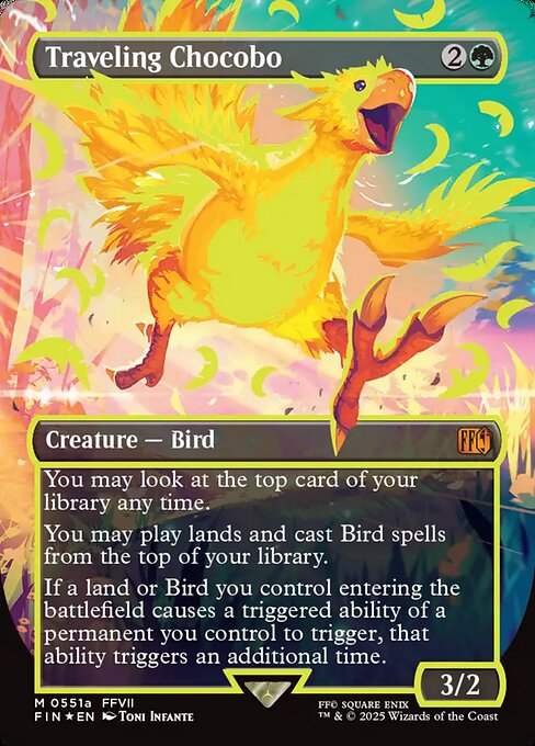Traveling Chocobo [Foil] — Final Fantasy
