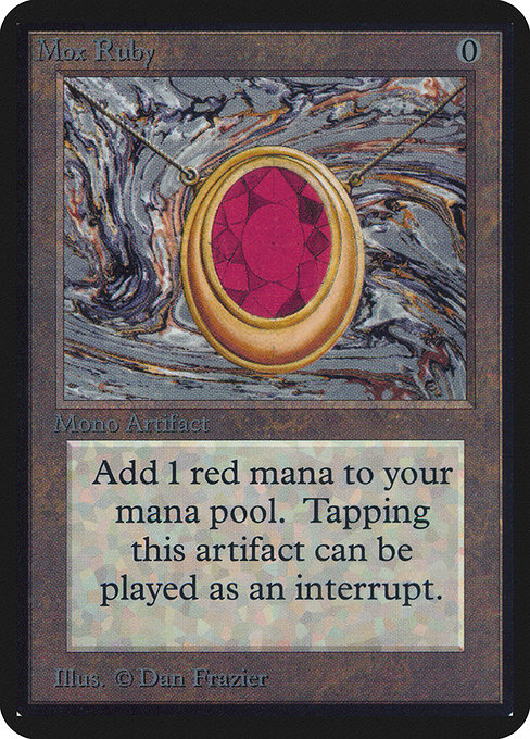 Mox Ruby — Limited Edition Alpha