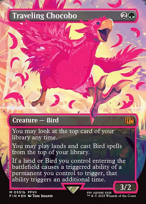 Traveling Chocobo [Foil] — Final Fantasy