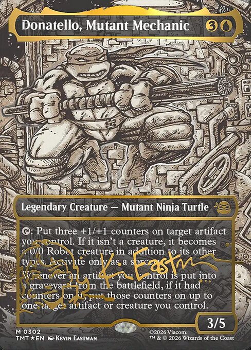 Donatello, Mutant Mechanic [Foil] — Teenage Mutant Ninja Turtles