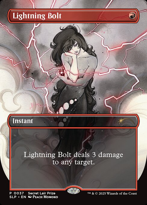Lightning Bolt [Foil] — Secret Lair Promo