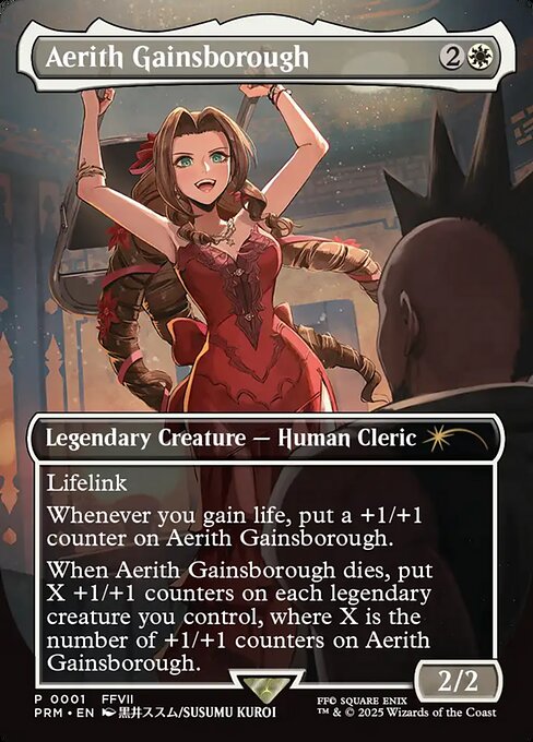Aerith Gainsborough [Foil] — Pro Tour Promos