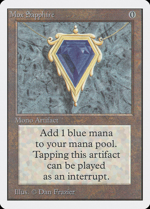 Mox Sapphire — Unlimited Edition