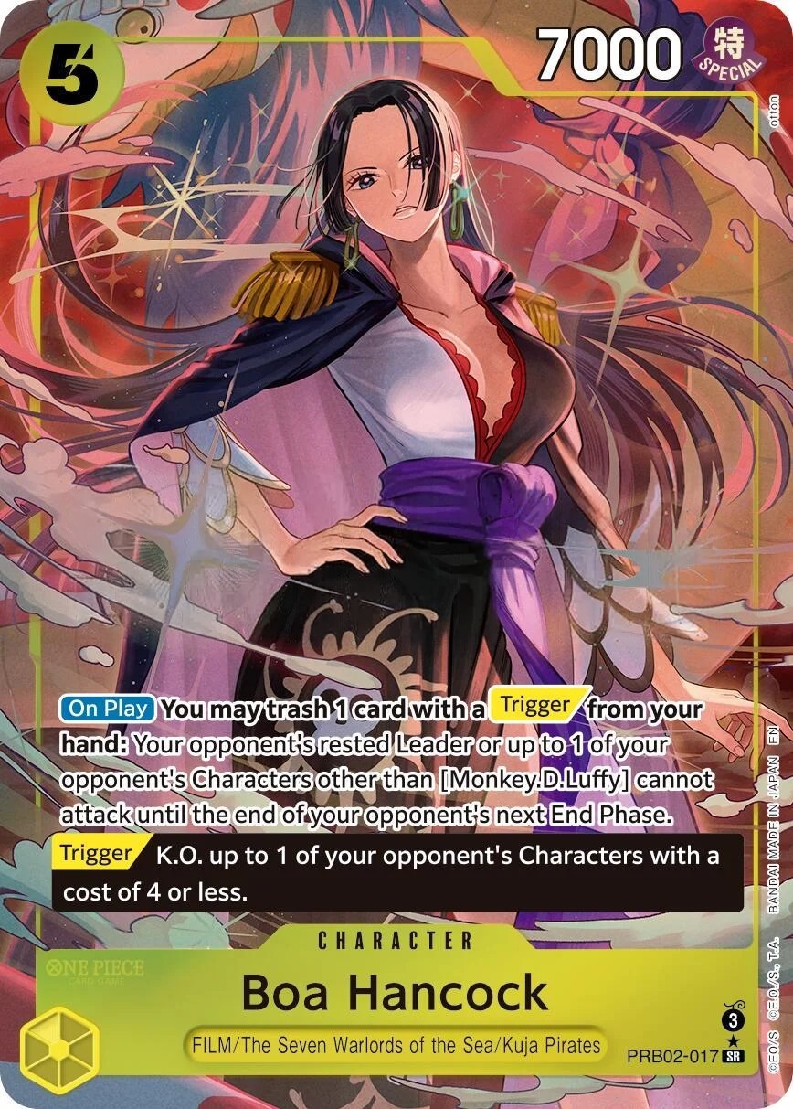 Boa Hancock [Alternate Art] #PRB02-017 Price - Premium Booster 2