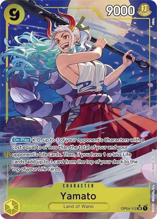 Yamato [Alternate Art PRB01] #OP04-112 Price - Premium Booster