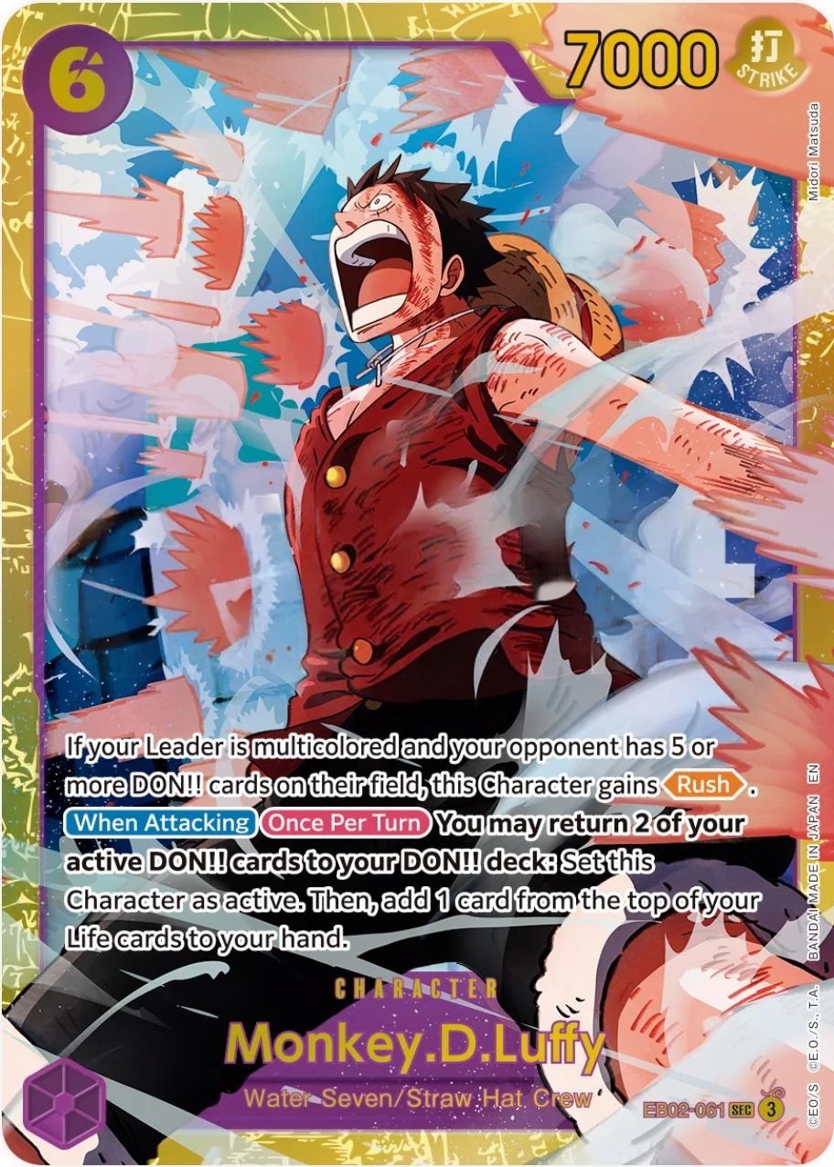 Monkey.D.Luffy [PRB-02] — Premium Booster 2
