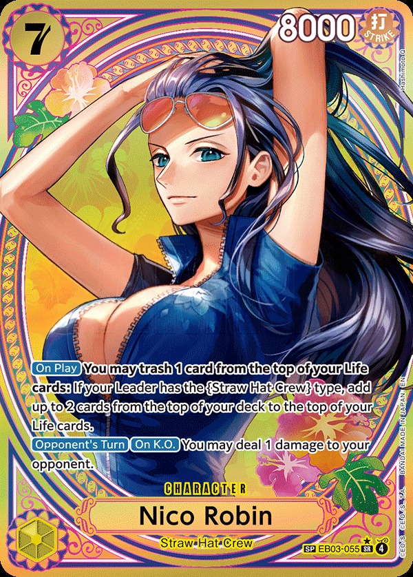 Nico Robin [SP] Price - One Piece Heroines Edition | Pack Magik