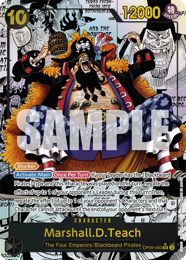 Marshall.D.Teach [Manga] — Emperors in the New World