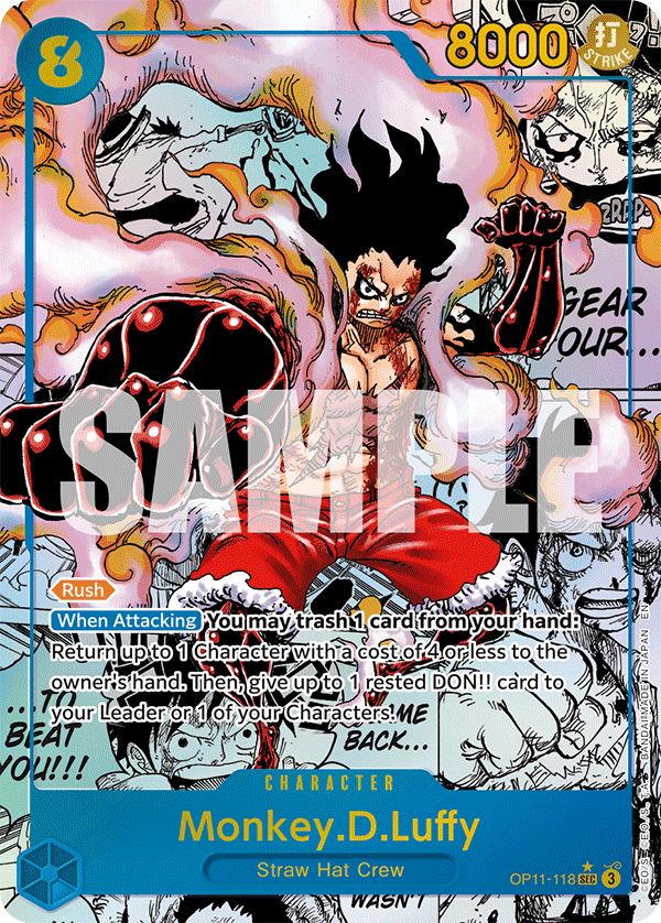 Monkey.D.Luffy [Manga] — Fist of Divine Speed