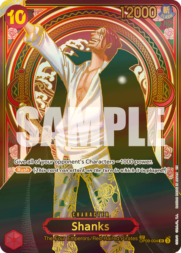 Shanks [Gold SP] — Carrying on His Will