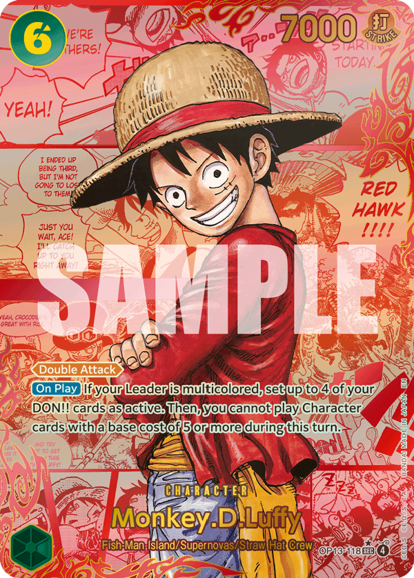 Monkey.D.Luffy [Red Manga] — Carrying on His Will