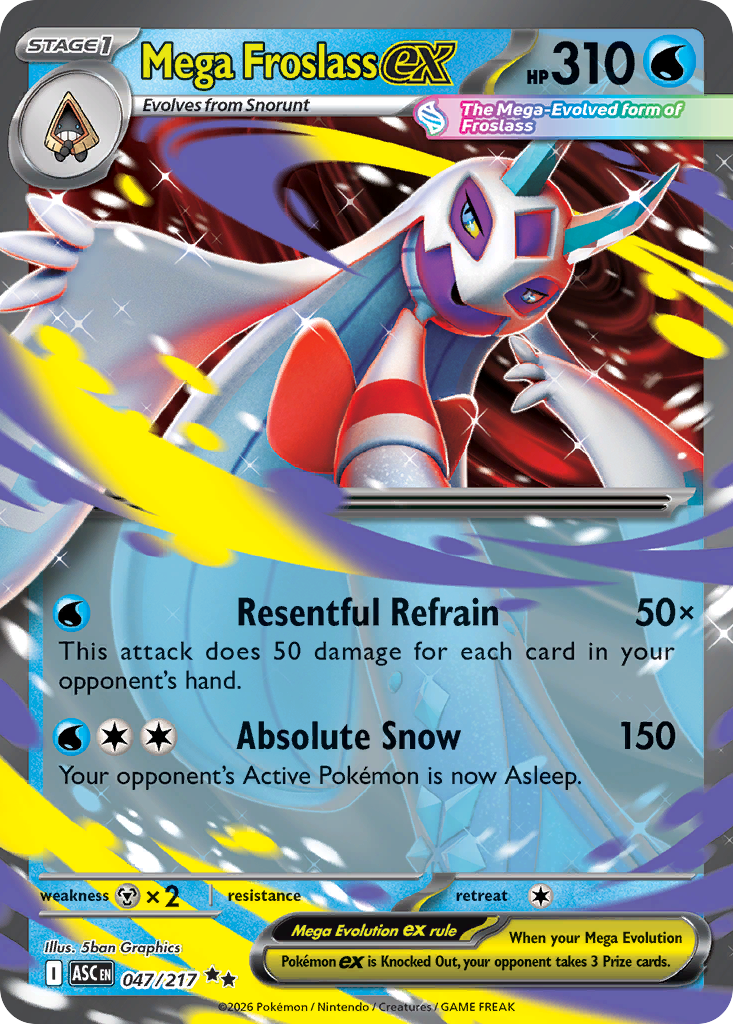 Mega Froslass ex Price - Ascended Heroes | Pack Magik