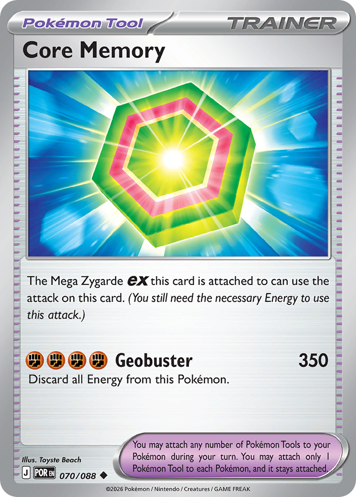 Core Memory [Reverse Holo] Price - Perfect Order | Pack Magik