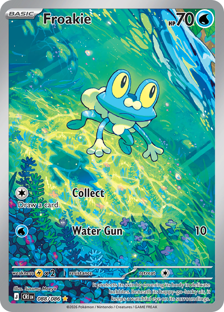 Froakie #088/086 Price - Chaos Rising | Pack Magik