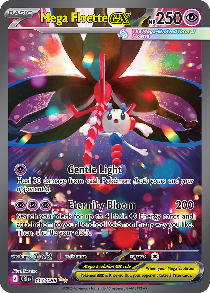 Mega Floette ex #115/083 Price - Ninja Spinner | Pack Magik