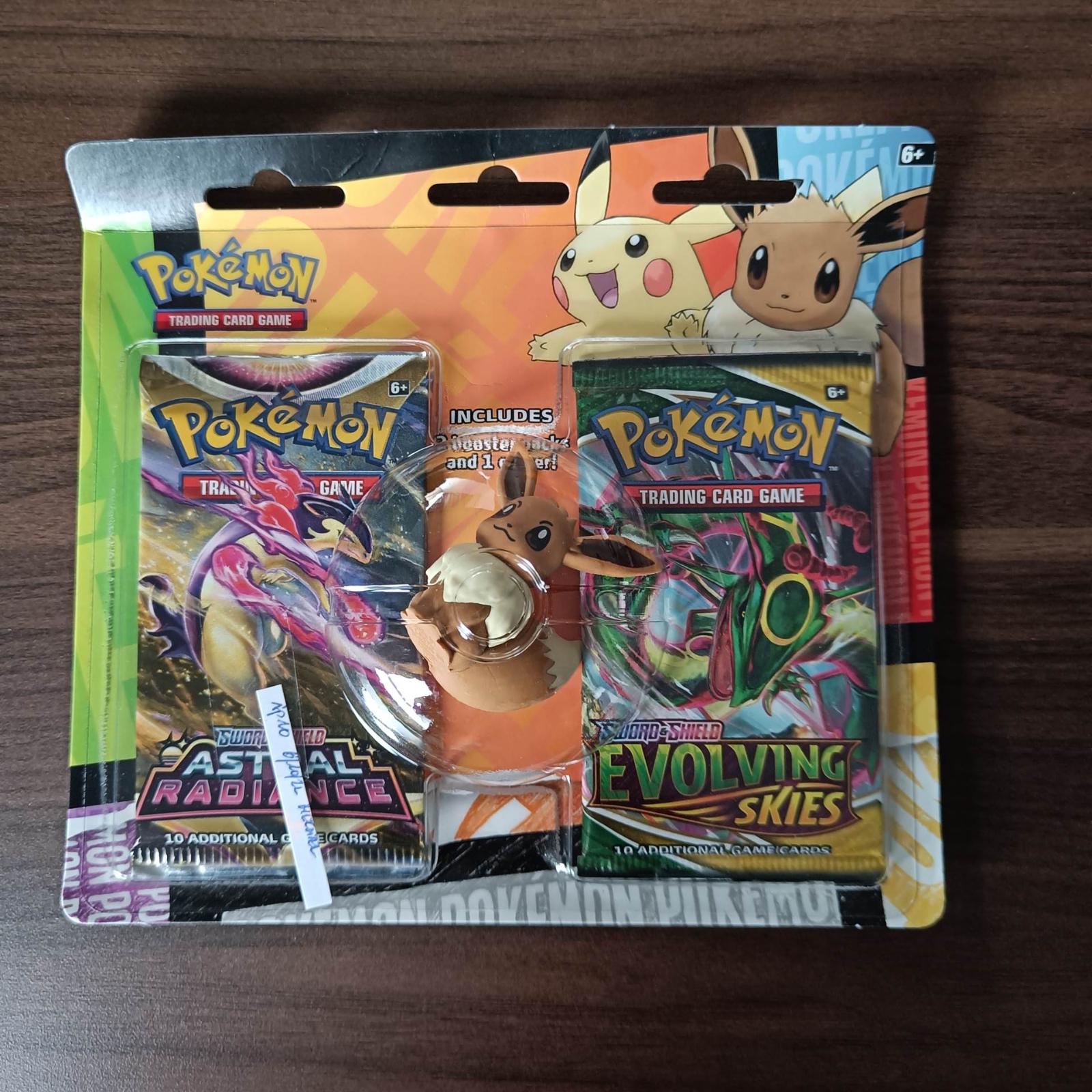 Back to School Eevee Eraser 2-Pack Blister