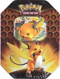 Raichu GX Hidden Fates Tin