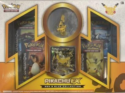 Pikachu EX: Red and Blue Collection