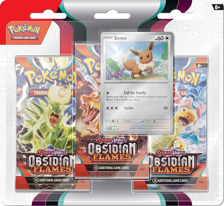 Eevee 3-Pack Blister