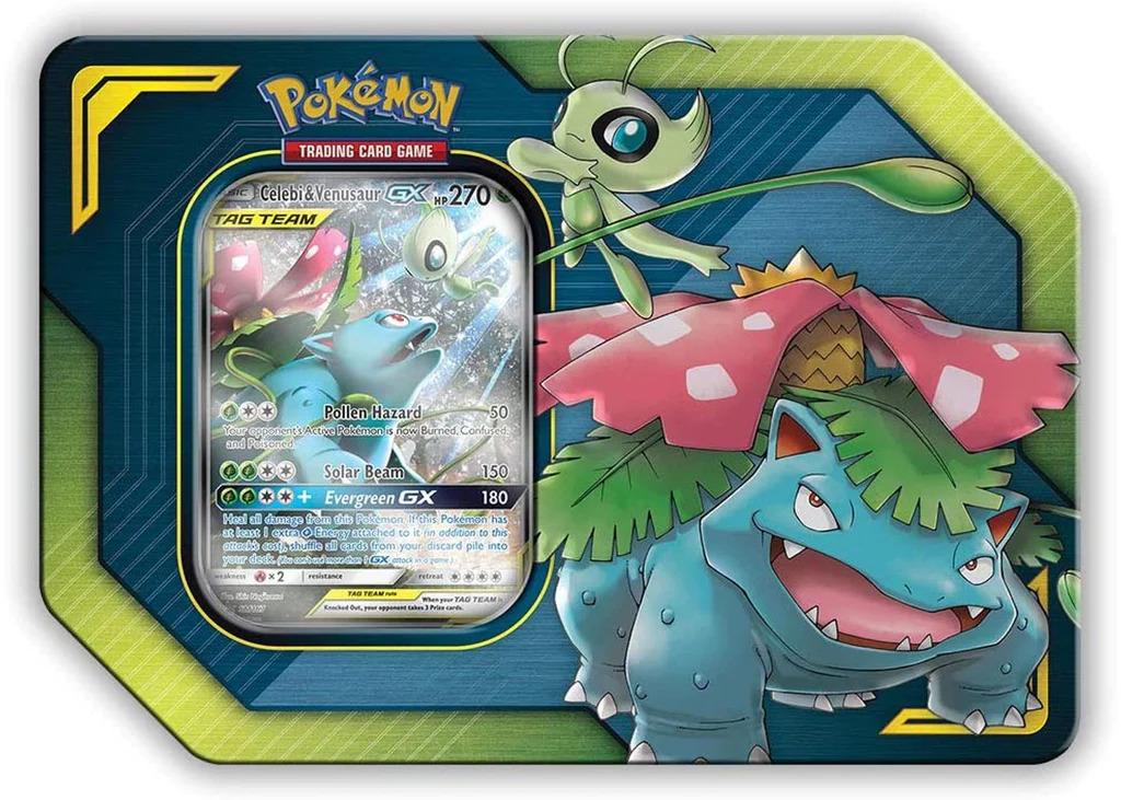 Celebi & Venusaur Tin