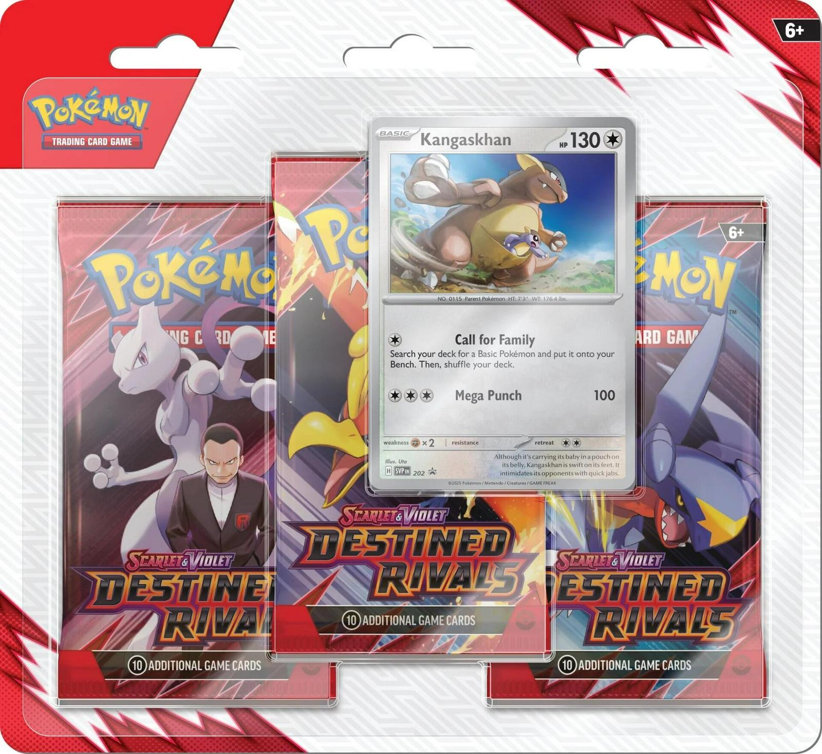 3 Pack Blister: Kangaskhan