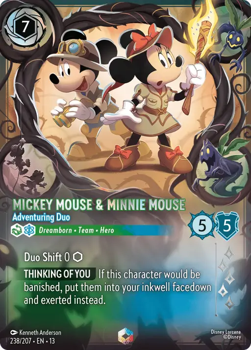 Mickey Mouse & Minnie Mouse - Adventuring Duo — Attack of the Vine!