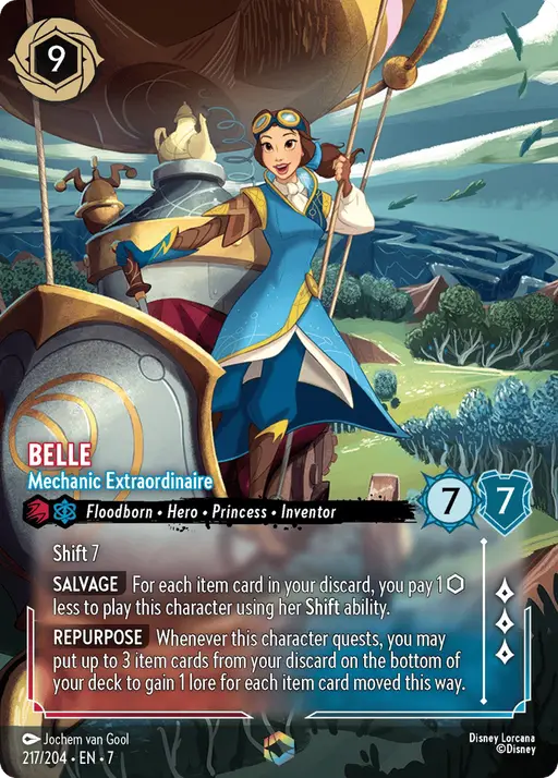 Belle - Mechanic Extraordinaire — Archazia's Island