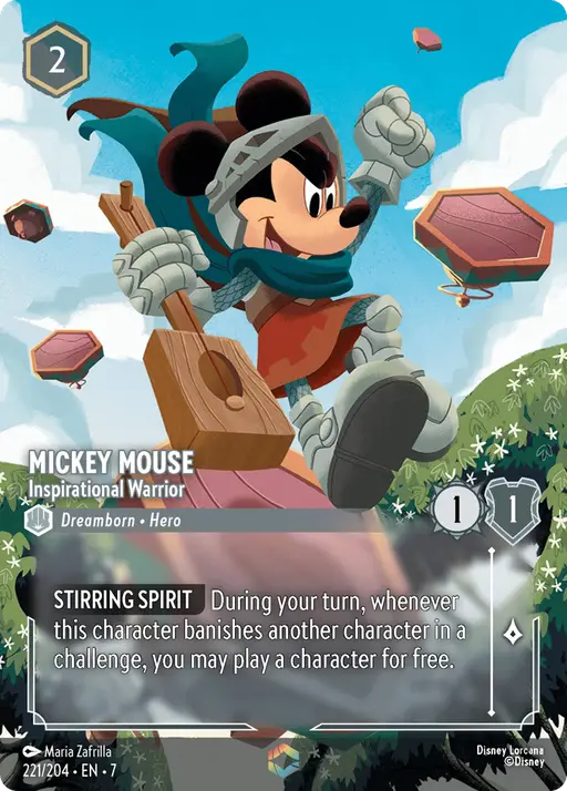 Mickey Mouse - Inspirational Warrior — Archazia's Island