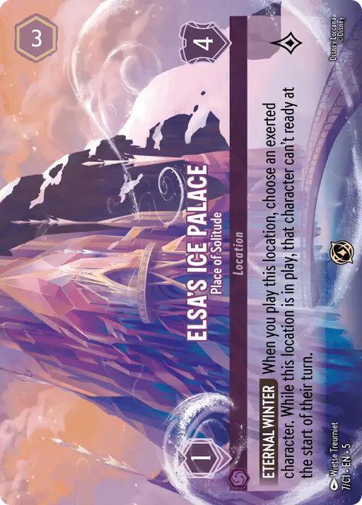 Elsa's Ice Palace - Place of Solitude — Challenge Promos