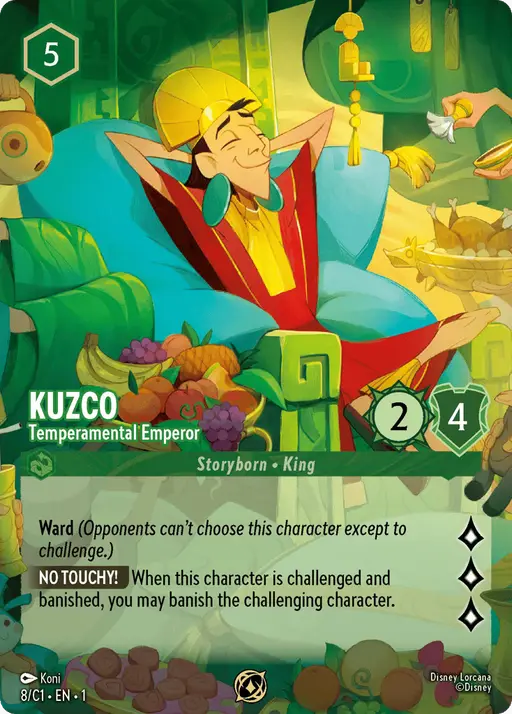 Kuzco - Temperamental Emperor — Challenge Promos