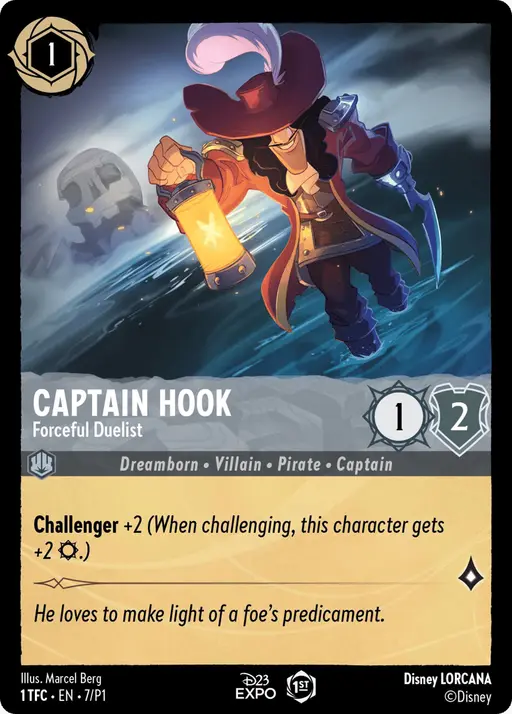 Captain Hook - Forceful Duelist — D23 Promos