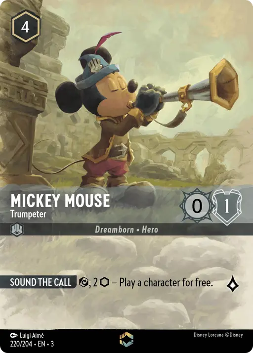 Mickey Mouse - Trumpeter — Into the Inklands