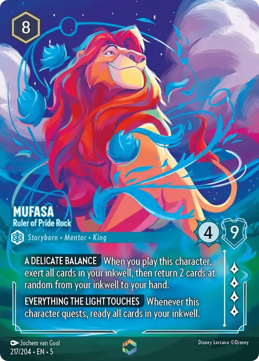 Mufasa - Ruler of Pride Rock — Shimmering Skies