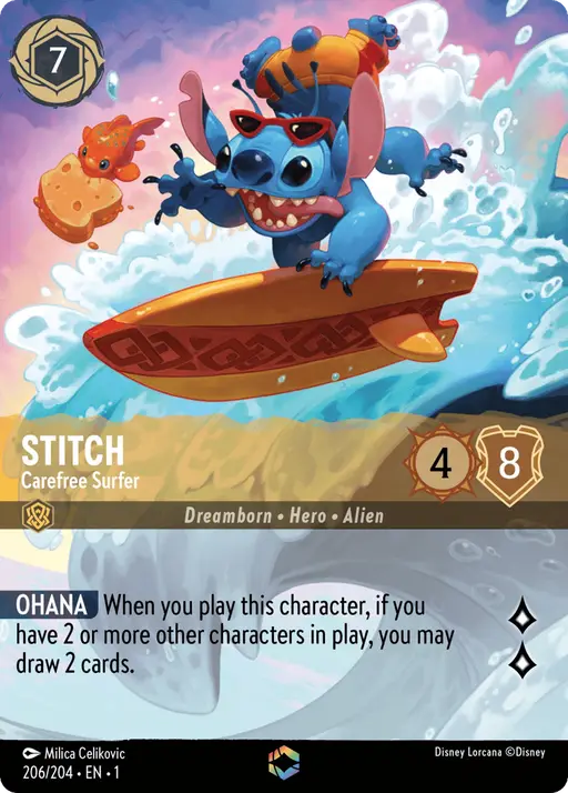 Stitch - Carefree Surfer — The First Chapter
