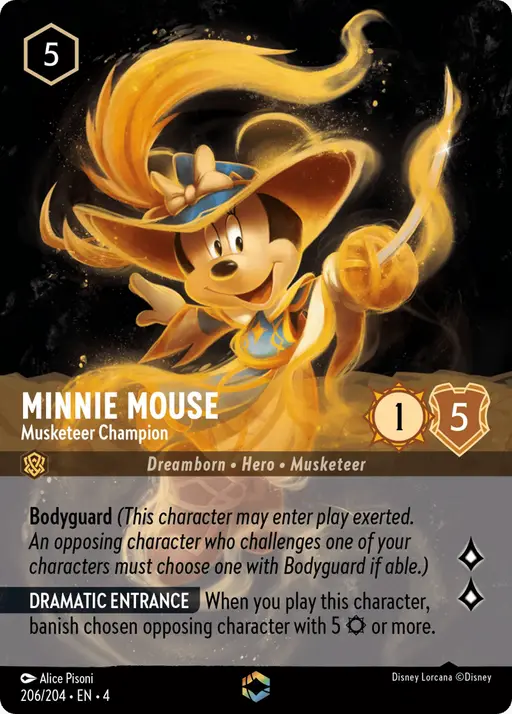 Minnie Mouse - Musketeer Champion — Ursula's Return