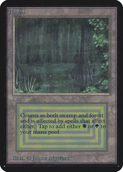 Bayou — Limited Edition Alpha