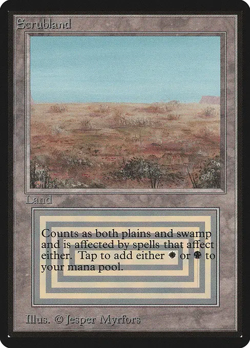 Scrubland — Limited Edition Beta